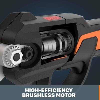 WORX Nitro WG330E Borstelloze snoeischaar, 20 V, 25 mm, moeiteloos snijden door elektrische aandrijving, 2 Ah accu en oplader WORX Nitro WG330E Borstelloze snoeischaar, 20 V, 25 mm, moeiteloos snijden door elektrische aandrijving, 2 Ah accu en oplader