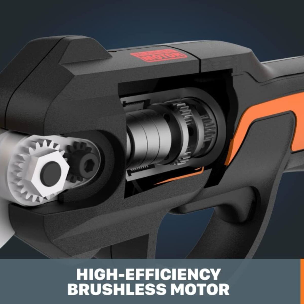 High-Efficiency Brushless Motor