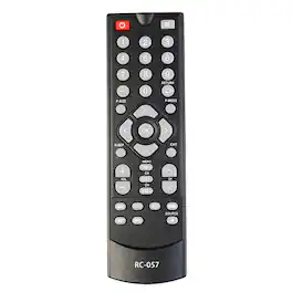 ALLIMITY - Replacement Remote Control RC-057, Fit for coby Television TFTV3227 TFTV1925 TFTV4025 TFTV2225 TFTV2425 TFTV1525 TFTV402 - Black