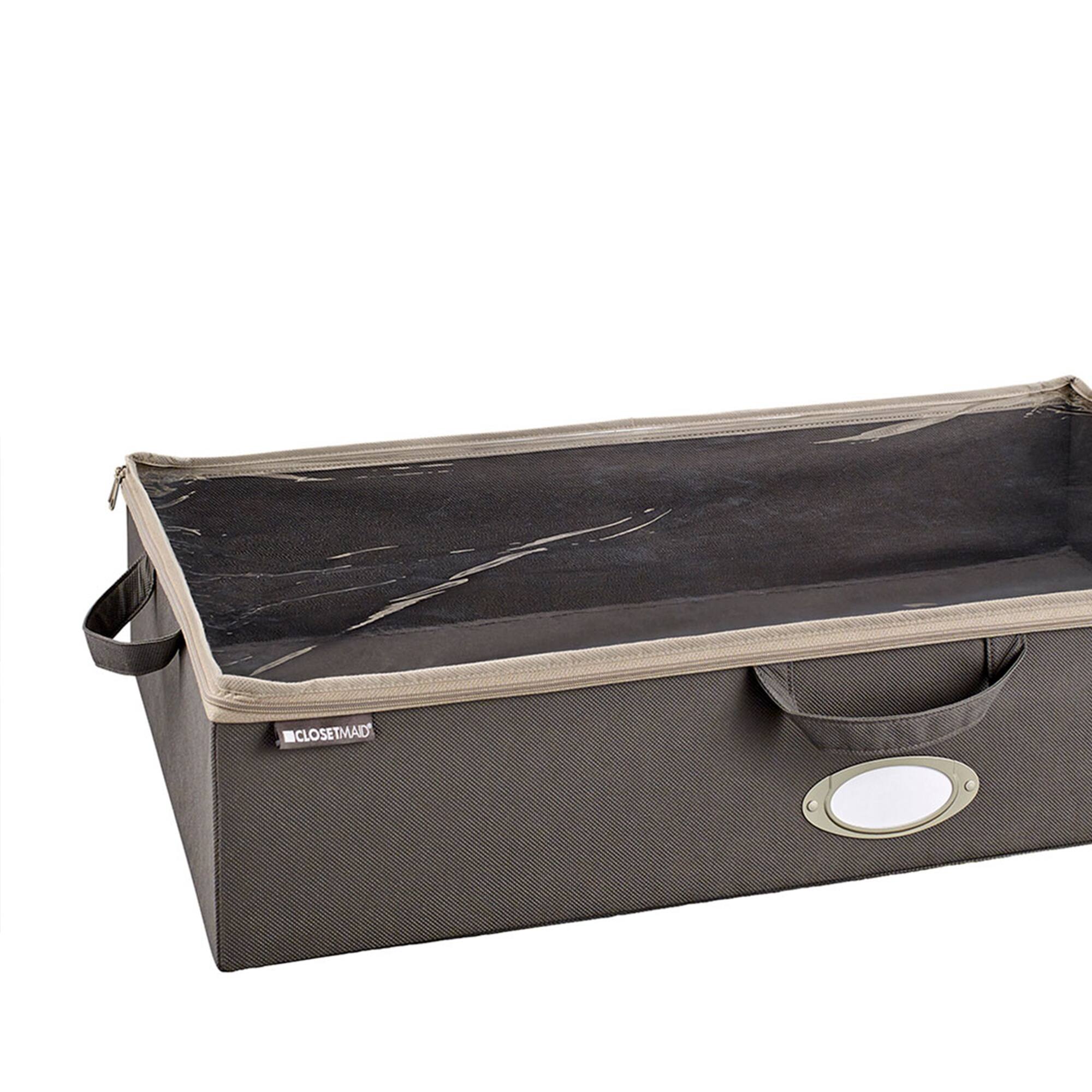 Alt View 10. ClosetMaid - ClosetMaid 3149500 Fabric Organizer Multiple Item Storage Zip Bag, Charcoal.