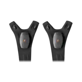 ToughTested - LED Flashlight Gloves, USB-C Rechargeable Fingerless Work Gloves with 2 LED Lights for Outdoor Work - Black