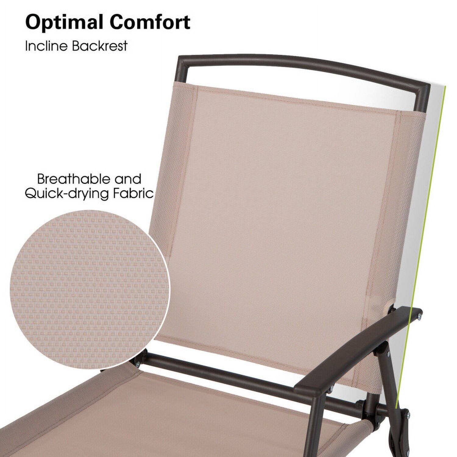 Optimal Comfort  
Incline Backrest  

Breathable and Quick-drying Fabric