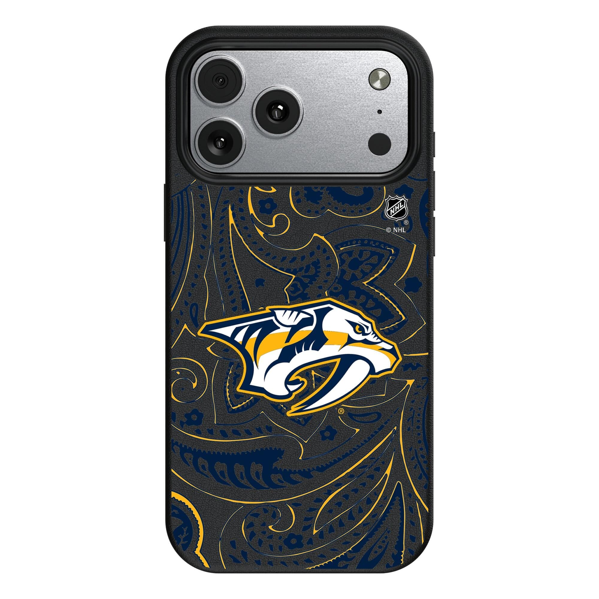 Keyscaper - NHL - Nashville Predators Paisley iPhone Magnetic Bump Case - 17 Pro Max - Black price history on PriceWatchPro