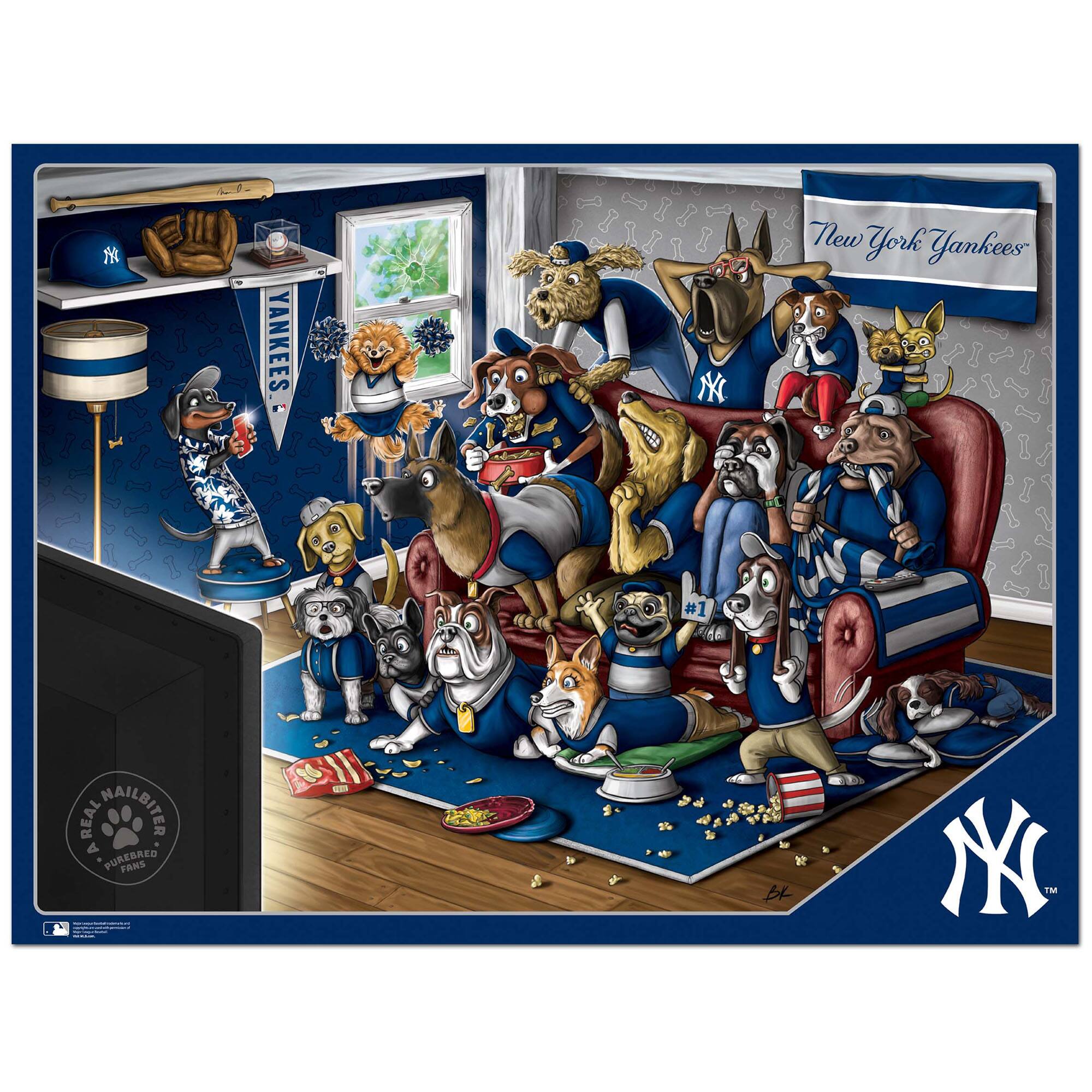 Yankees  
NY New York Yankees  
#1  
Real Nailbiter  
A Purebred Fans  
New York Yankees