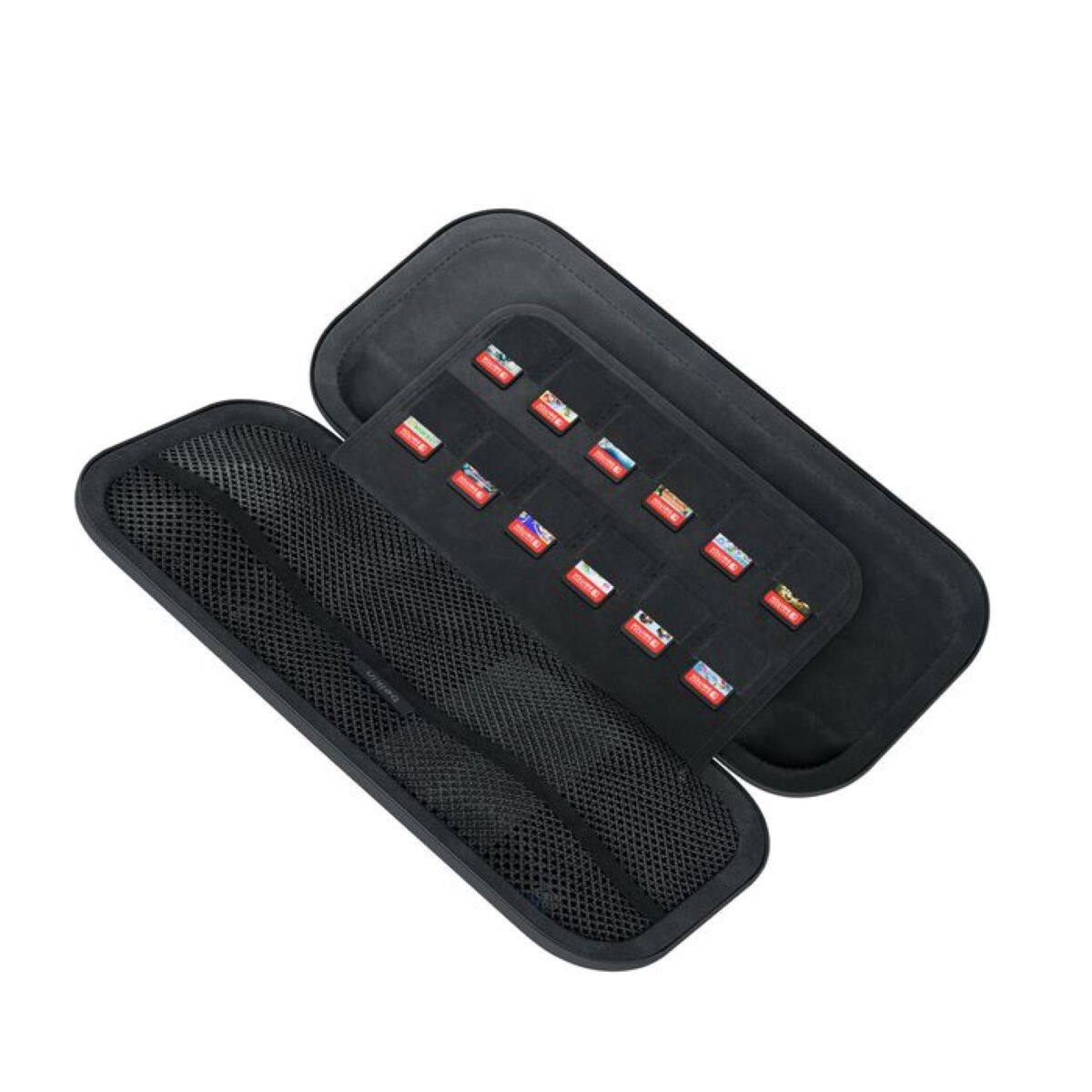 Alt View 1. Belkin - Travel Case for Nintendo Switch 2, Protect Against Scratches and Drops, Carrying Protective, Durable, Game Card Storage - Charcoal.