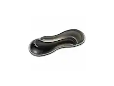 Front. Kensington - Kensington Slim Duo Gel Wrist Rest - Gray/Black - Strain Resistant - Mouse/Trackball - 1 - Gray.