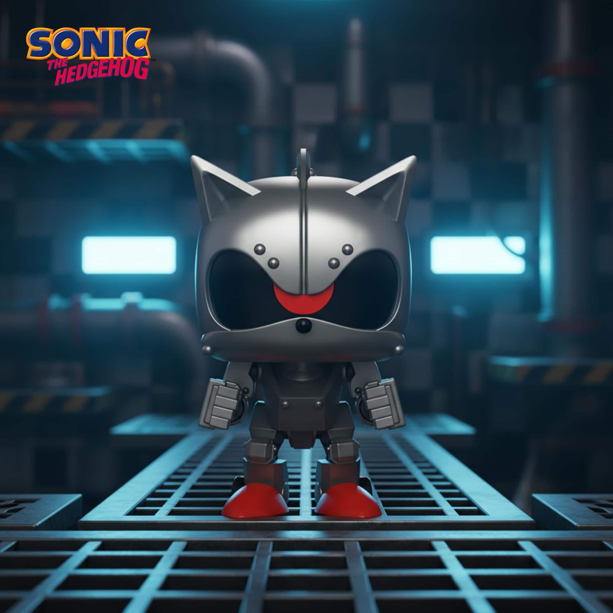 Sonic The Hedgehog Funko POP Games | Mecha Sonic Gray 90836 - Best Buy