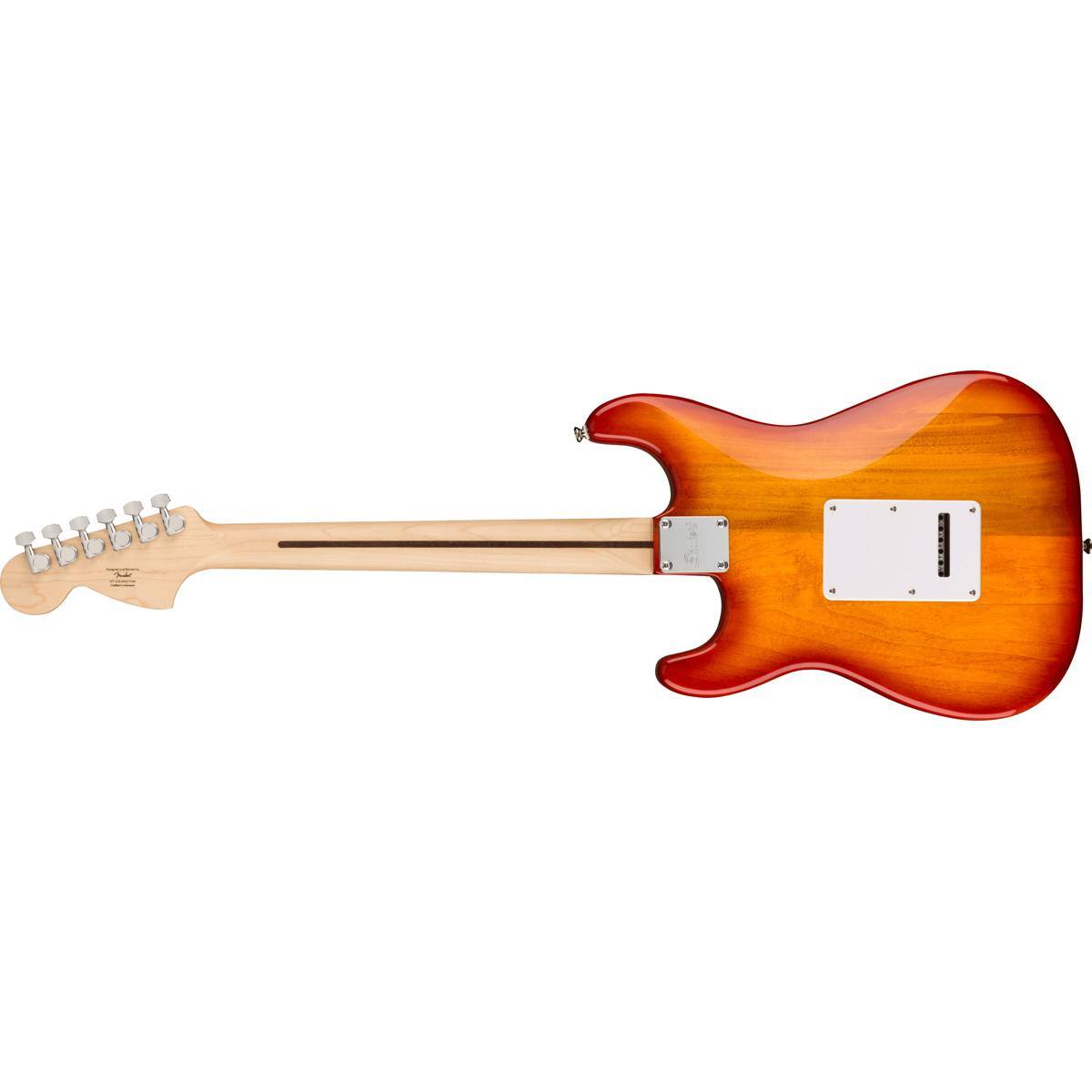 Alt View 1. Squier - Squier Affinity Series Stratocaster FMT HSS Electric Guitar, Maple Fingerboard, Sienna Sunburst.