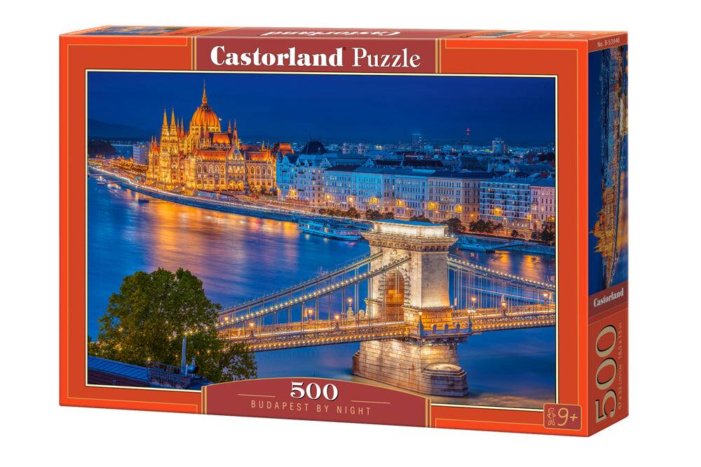 Castorland - 500 Piece Jigsaw Puzzles, Budapest by Night, Hungary, Riverside, City at night, Adult Puzzle, B-53940 - Red price history on PriceWatchPro