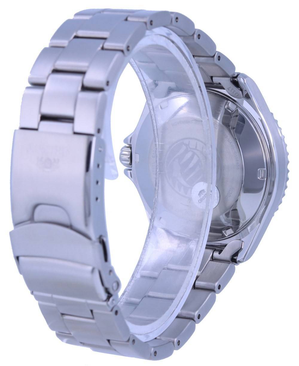 Left. Orient - Mako Kamasu Blue Dial Automatic Diver's RA-AA0812L19B 200M Men's Watch - Blue.