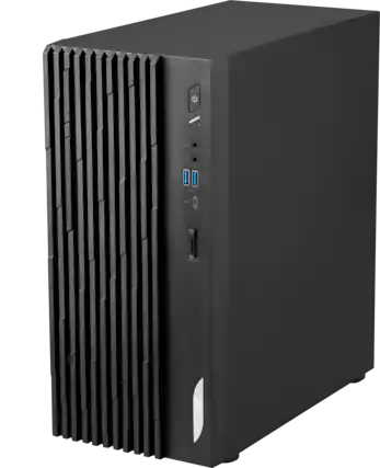 Front. MSI - MSI PRO DP180 Tower Desktop - Intel Core i7-14700F 2024 - 32GB Memory - 2TB Storage - Copilot+ PC - DP18014NVP1017 - Black.