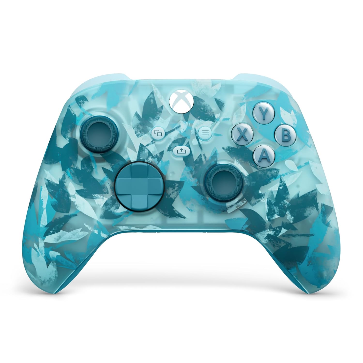 Angle. Microsoft - Xbox Wireless Controller for Series X, Series S, Windows with MightySkins Custom Skin Code - Ice Breaker - Ice Breaker.