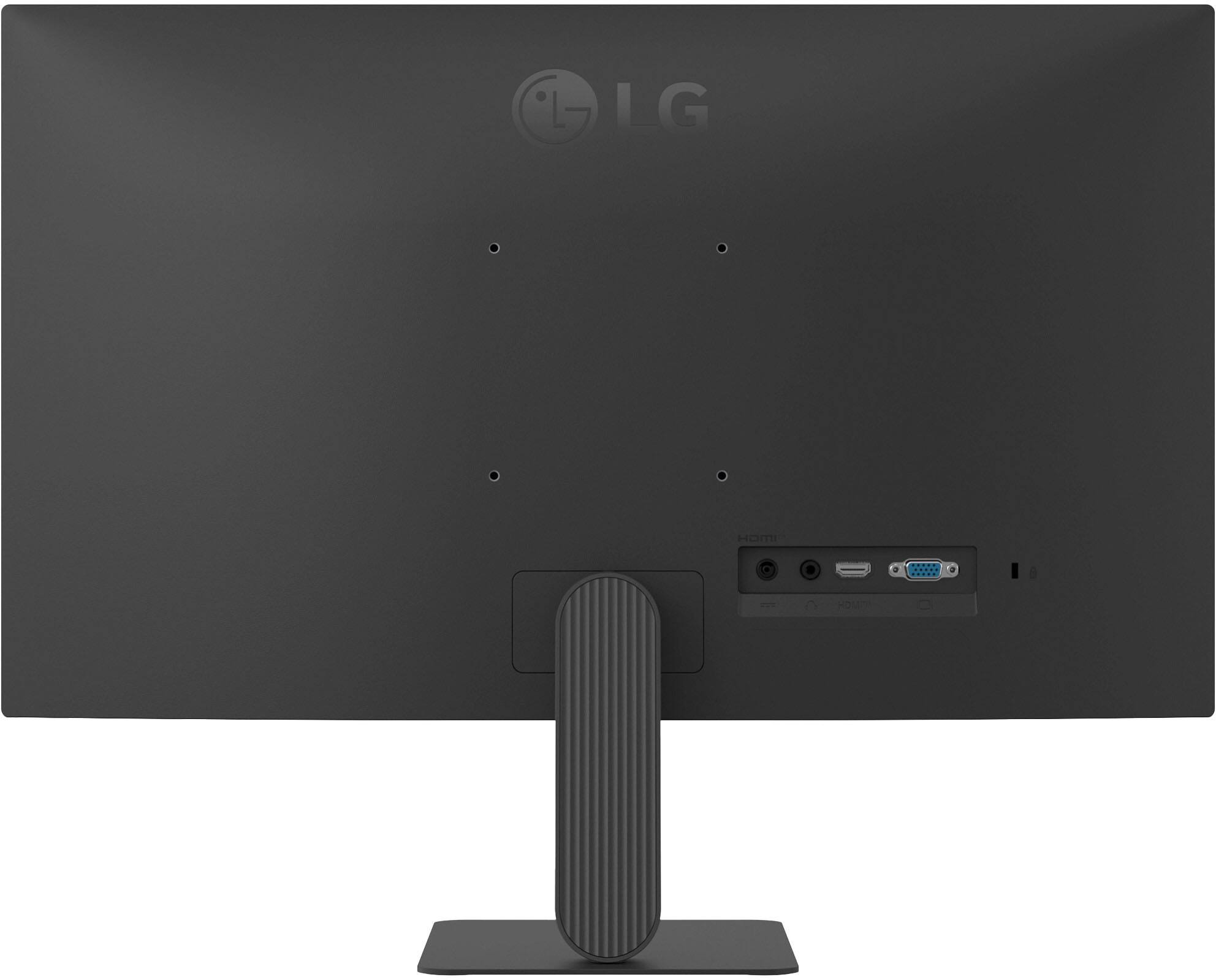 Alt View 3. LG - 24" IPS FHD 120Hz Monitor with HDR10 (HDMI) - Black.