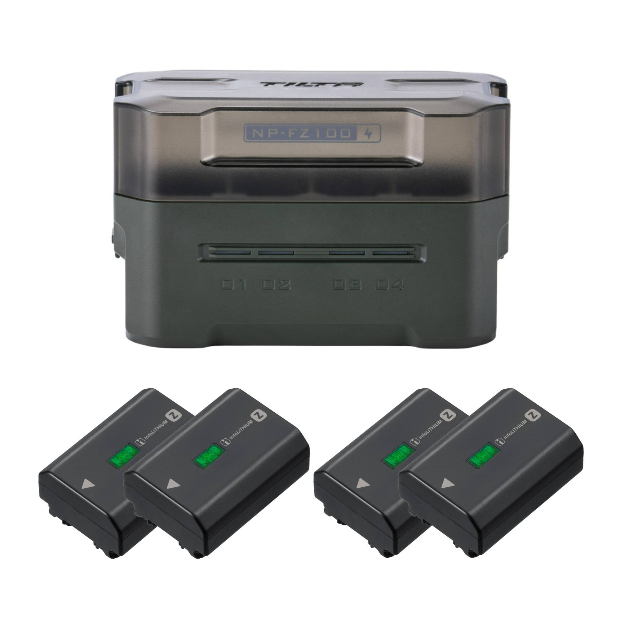 Sony Z Series NP FZ100 7.2V 2,280mAh Rechargeable Battery (4 Pack