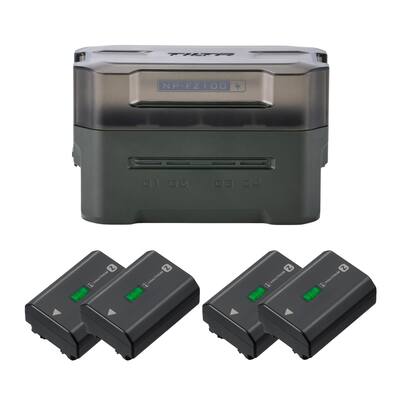 Sony Z Series NP FZ100 7.2V 2,280mAh Rechargeable Battery (4 Pack Sony Z Series NP FZ100 7.2V 2,280mAh Rechargeable Battery (4 Pack