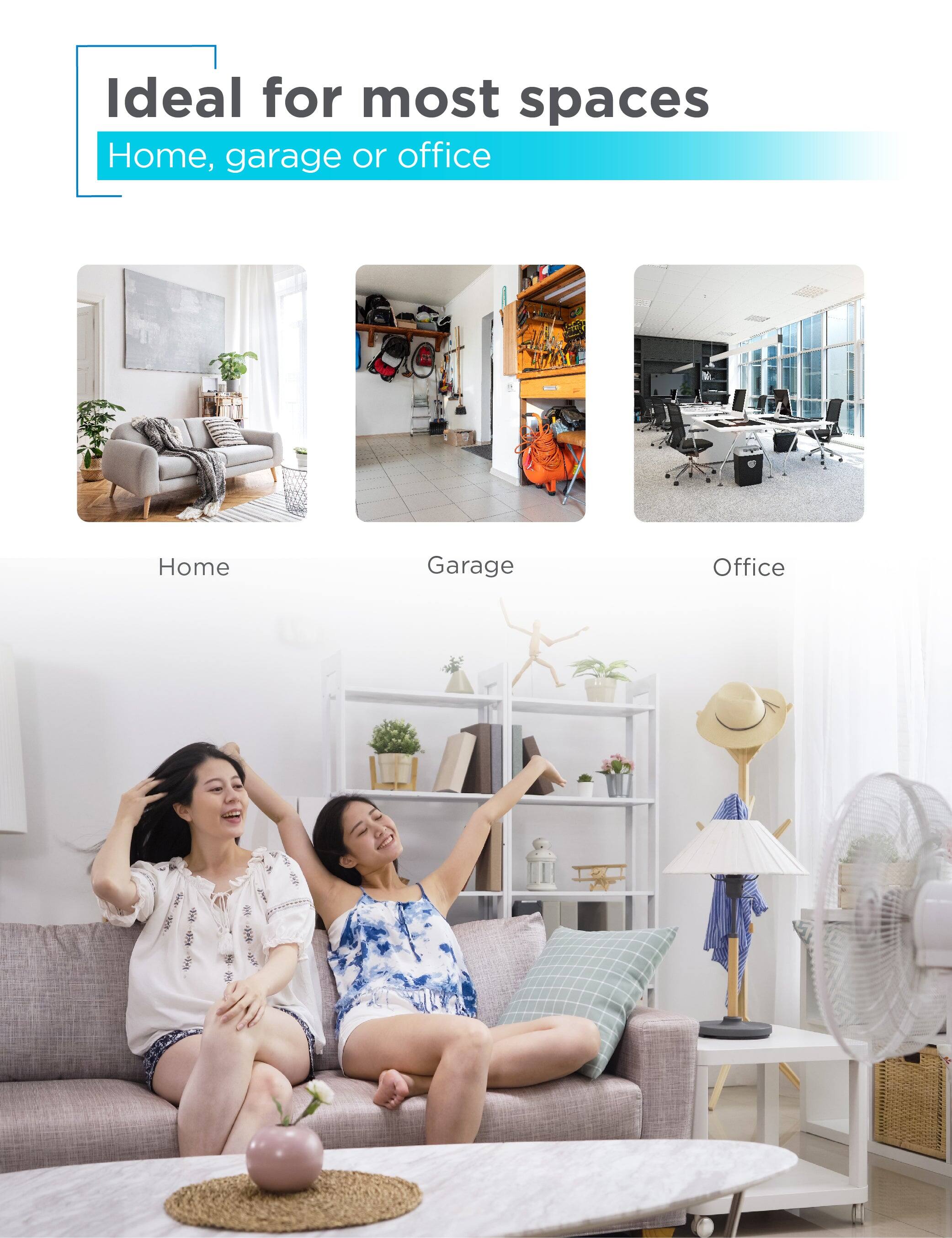 Ideal for most spaces Home, garage or office ML DEAS - Home Garage Office