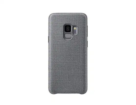 Front. Samsung - Samsung Galaxy S9 Hyperknit Cover I Color: Gray - Gray.