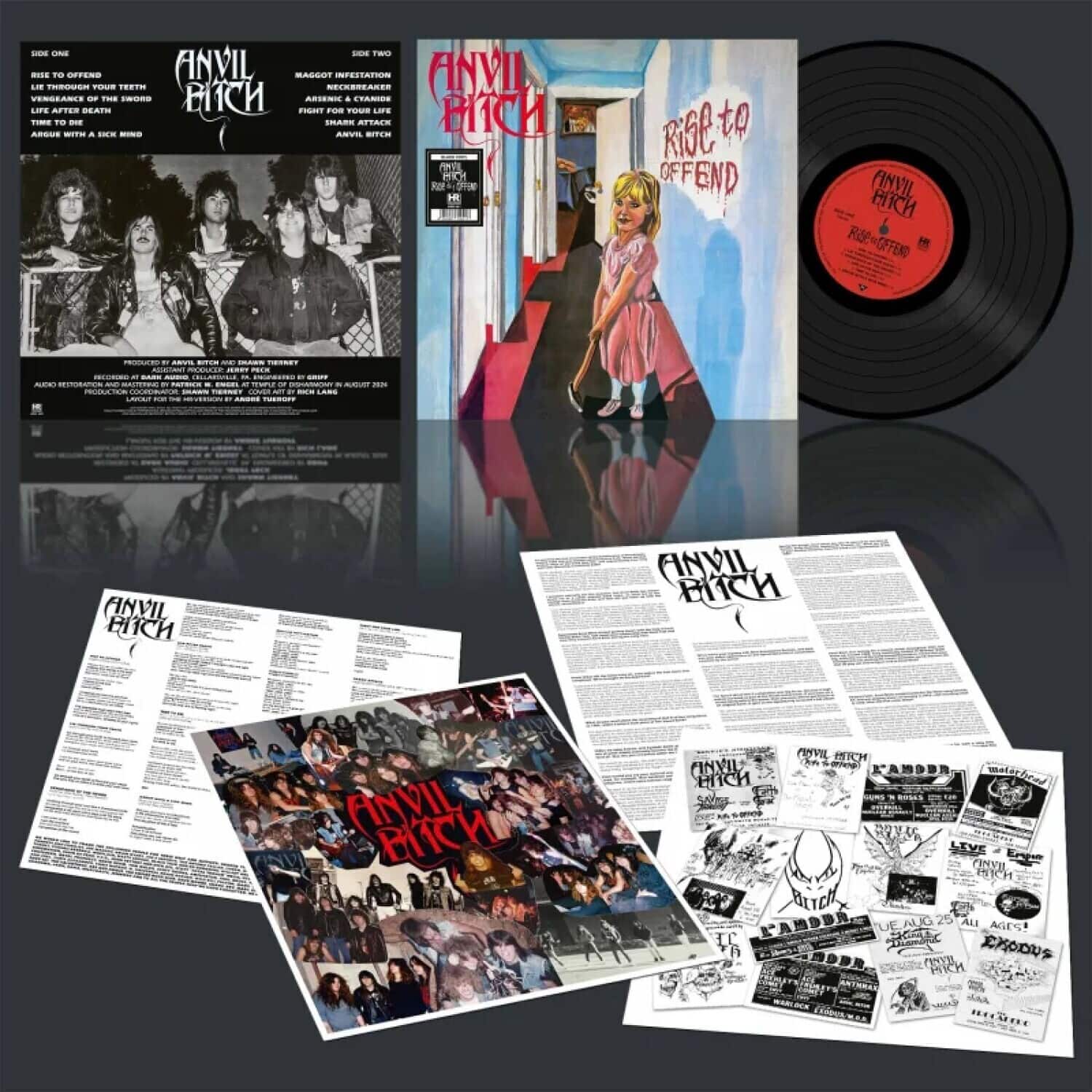 Anvil Bitch - Rise To Offend  - VINYL LP