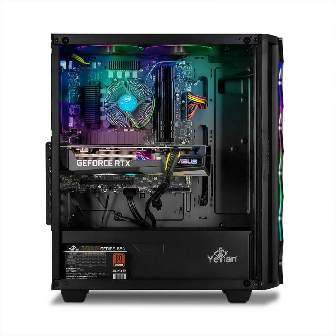 YEYIAN Gaming PC. Intel Core i5 11400F, NVIDIA RTX 3060 Ti