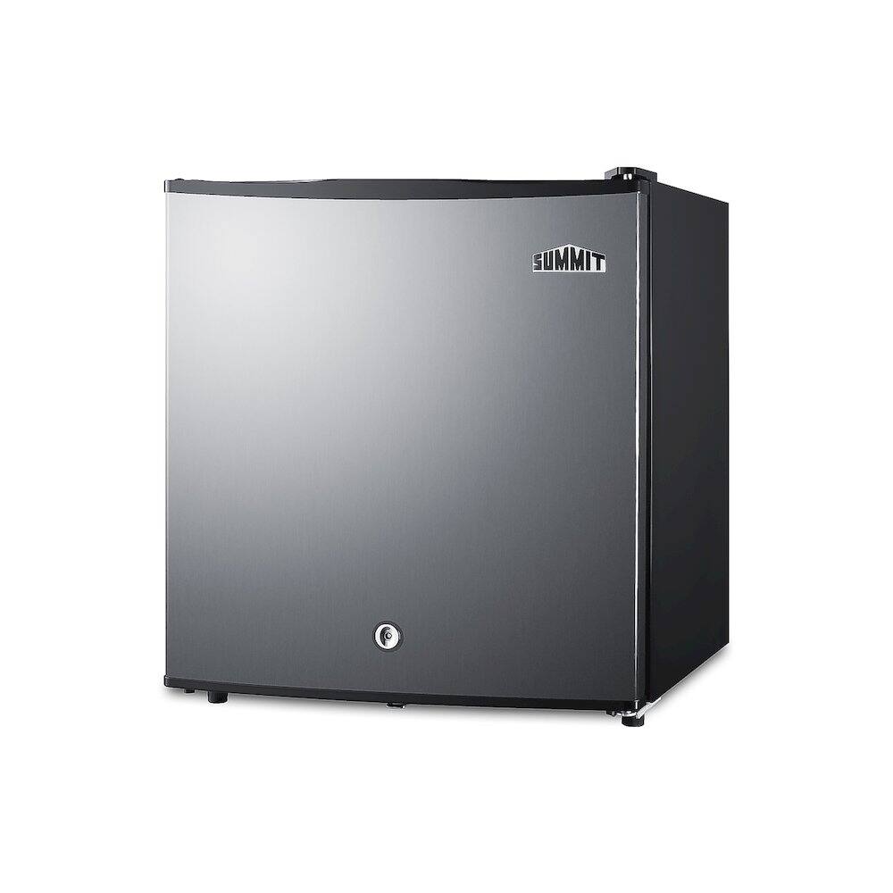 Angle. Summit Appliance - 18" Wide Compact Minibar - Black.