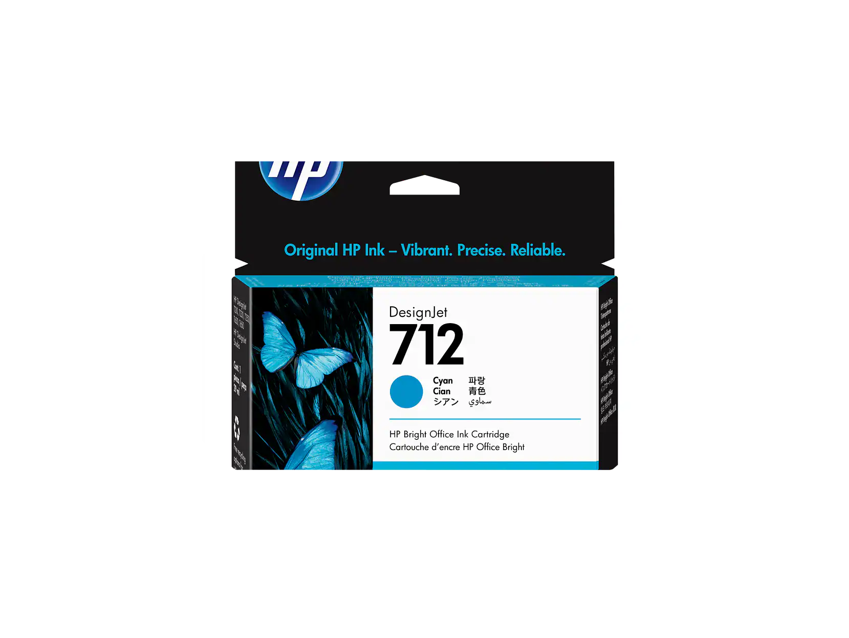 HP - 712 29-ml Cyan DesignJet Ink Cartridge, 3ED67A