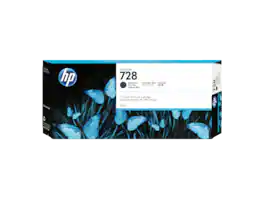 HP - 728 300-ml Matte Black DesignJet Ink Cartridge, F9J68A