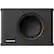 Alt View 11. AudioControl - Spike Series 8” Single-Voice-Coil 2-Ohm Loaded Vented Subwoofer Enclosure - Black.