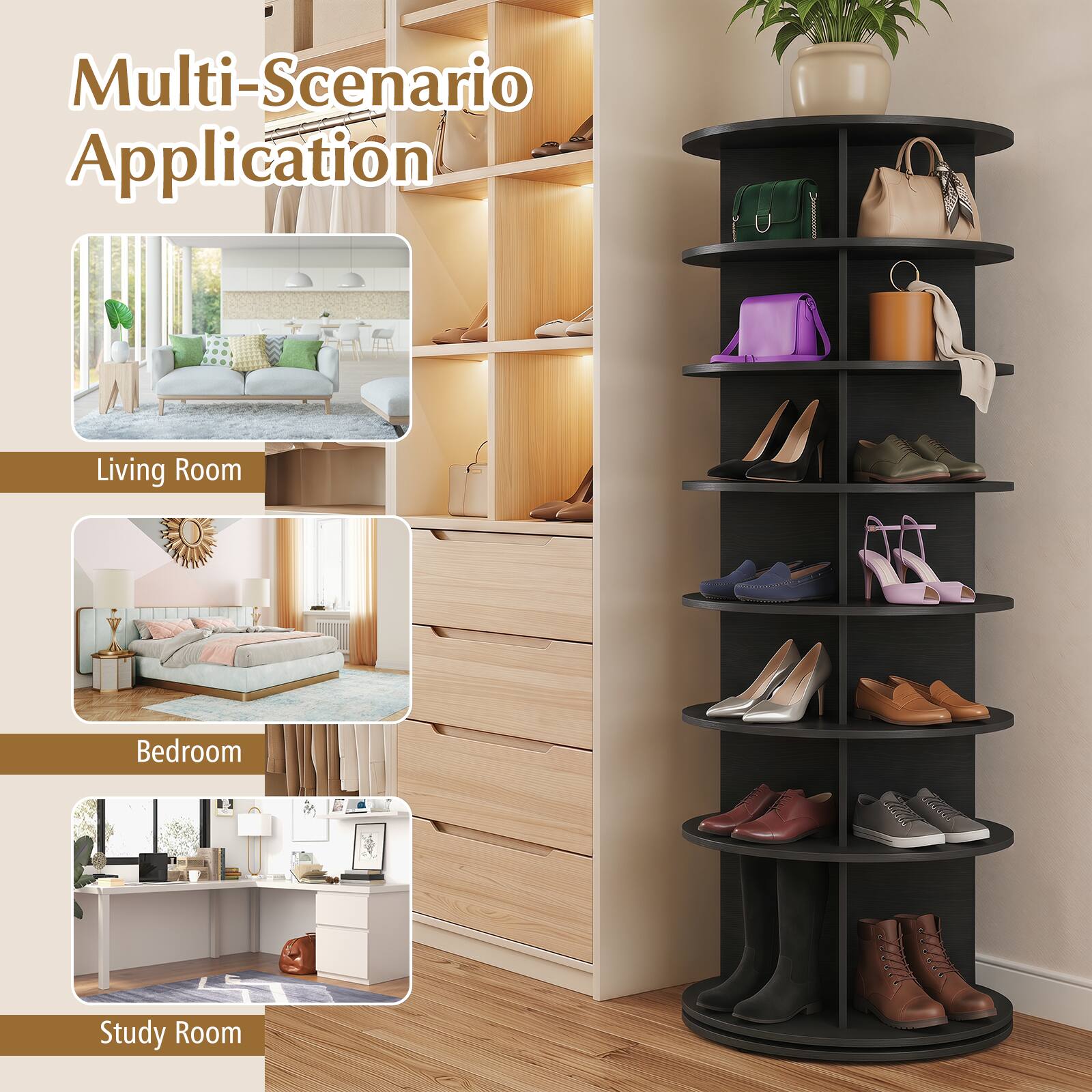 Multi-Scenario Application

Living Room

Bedroom

Study Room