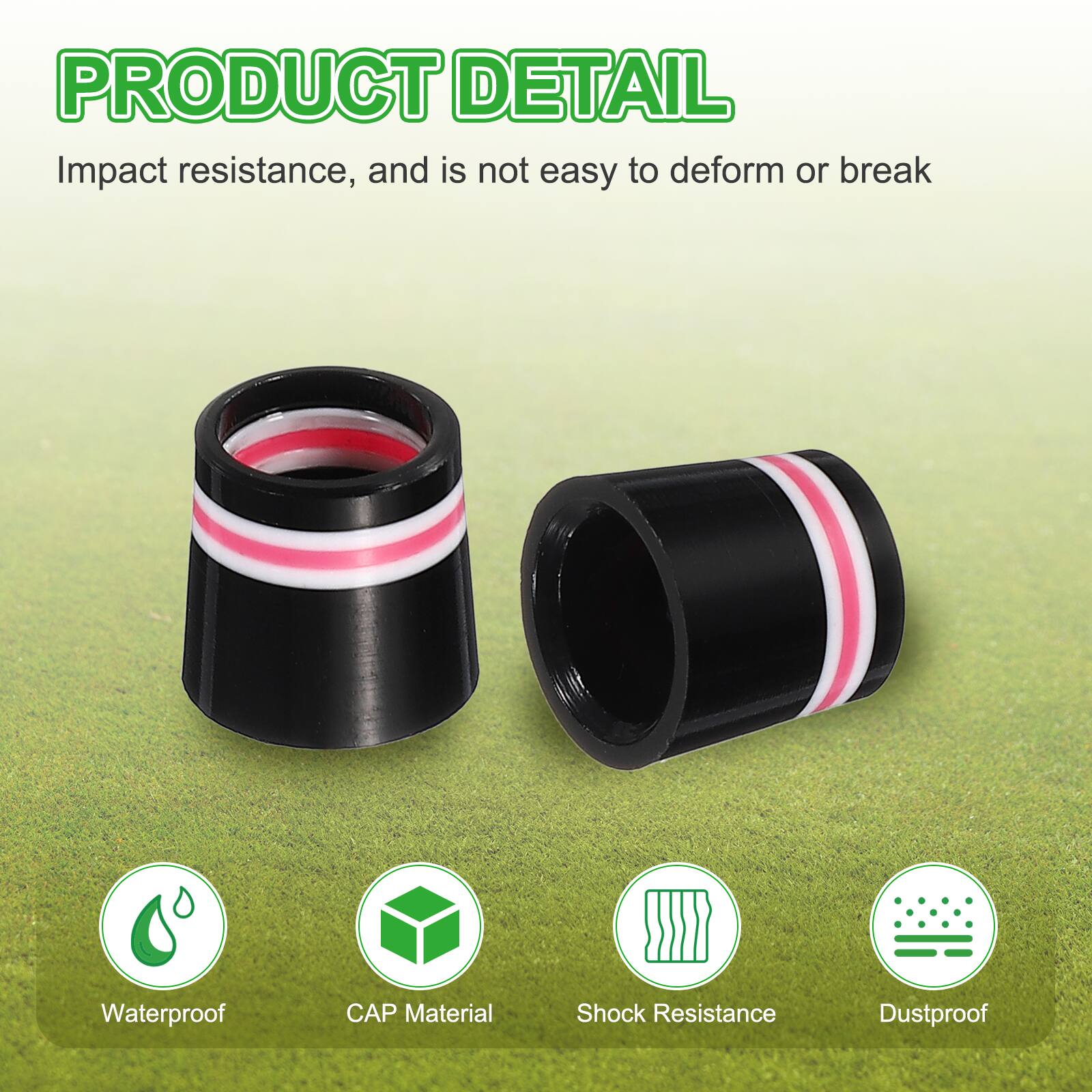 PRODUCT DETAIL

Impact resistance, and is not easy to deform or break

Waterproof  
CAP Material  
Shock Resistance  
Dustproof