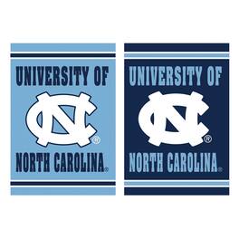 Evergreen Enterprises - North Carolina Tar Heels 12.5" x 18" Double-Sided Embossed Suede Garden Flag - Multicolor