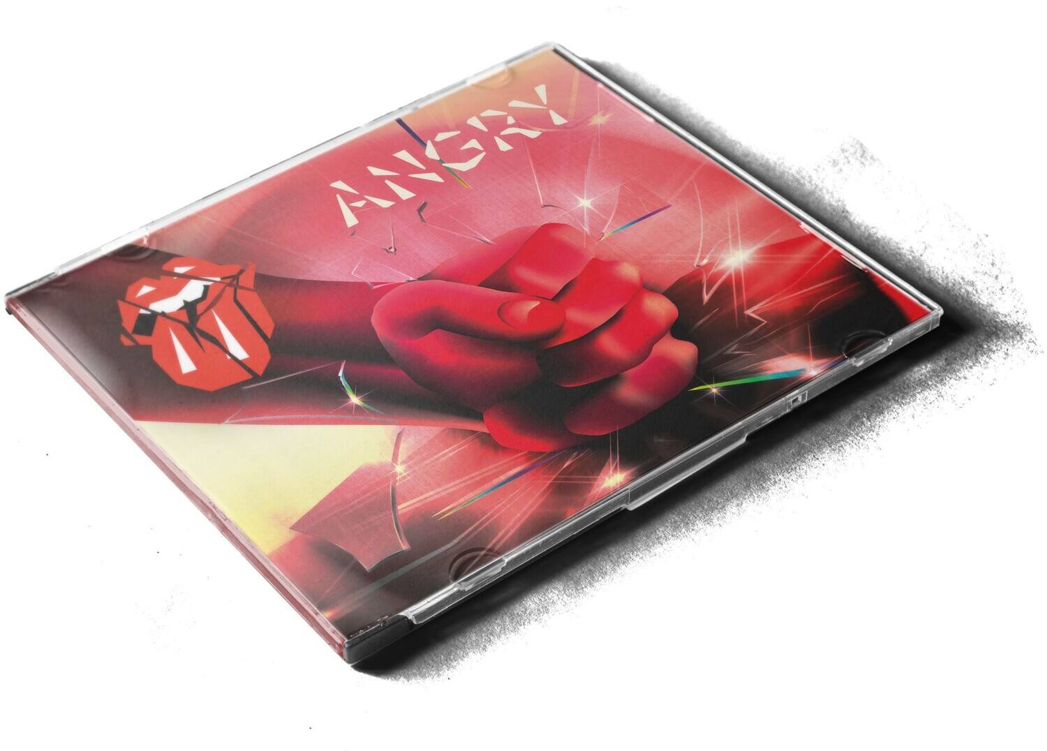 Front. The Rolling Stones - Angry - Limited CD Single   - CD SINGLE.