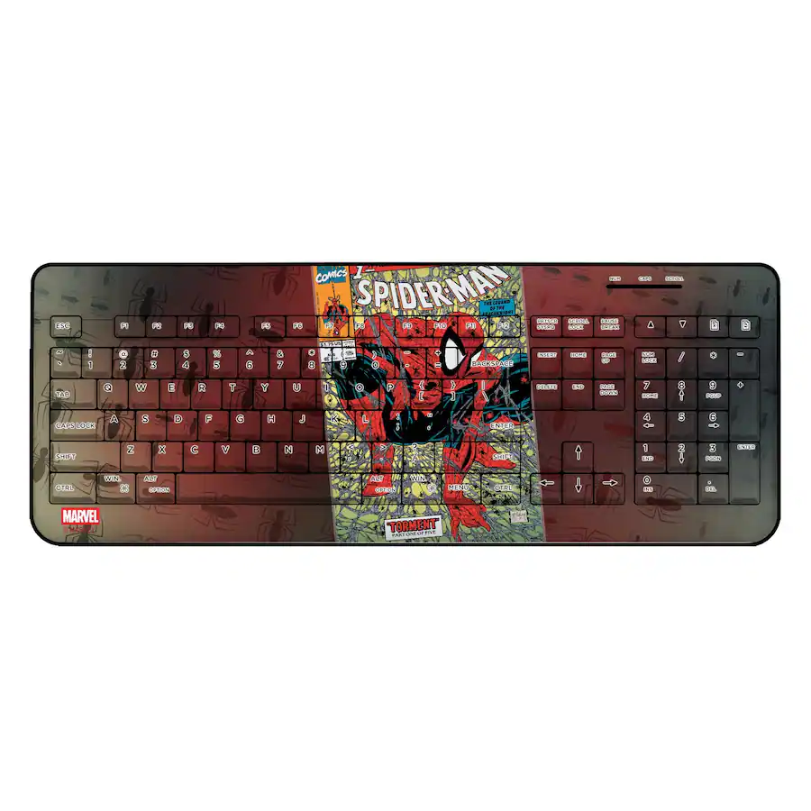 Keyscaper Marvel Classic Cover Wireless USB Keyboard Spider Man K510WL ...