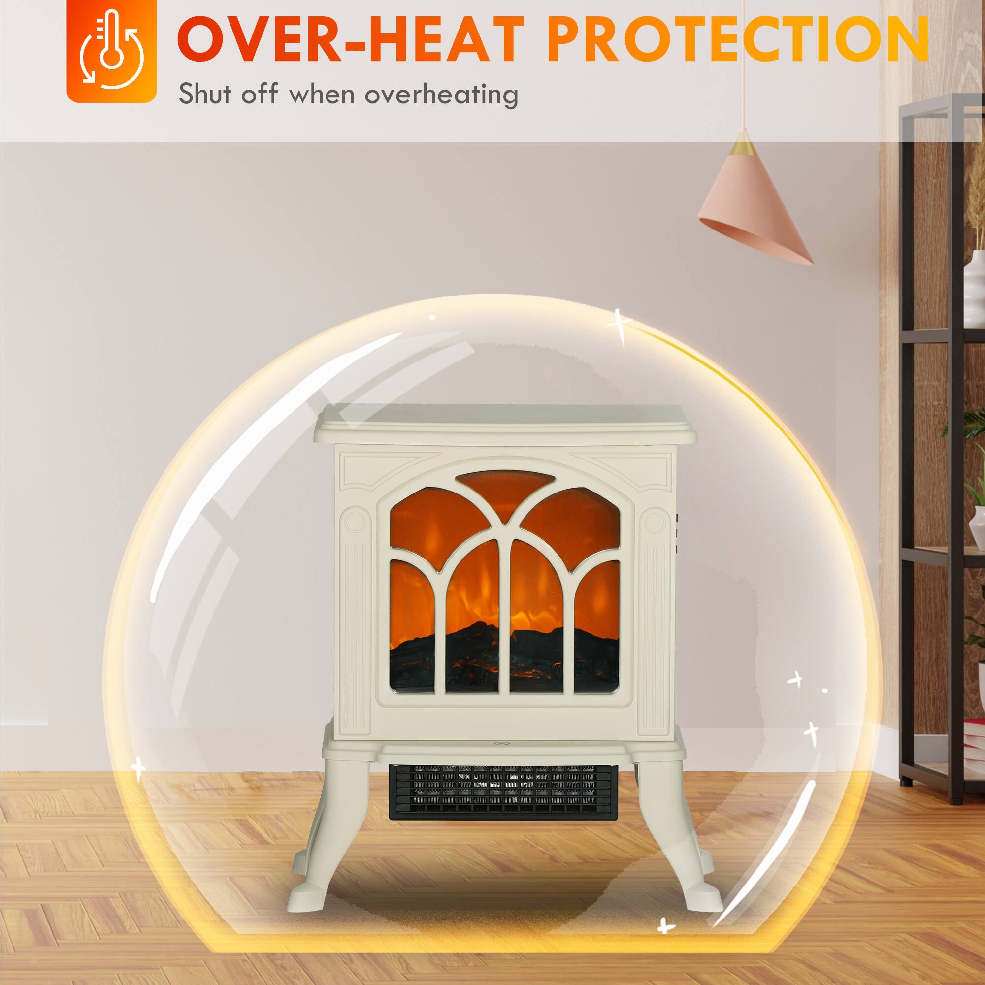 OVER-HEAT PROTECTION  
Shut off when overheating