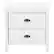 Front. CorLiving - Boston 2-Drawer Night Stand - White.