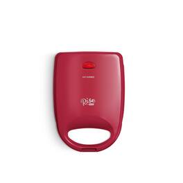 Rise by Dash 1 waffle Plastic Waffle Bowl Maker - Red