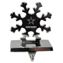 The Memory Company - Dallas Cowboys Snowflake Stocking Holder - Multicolor