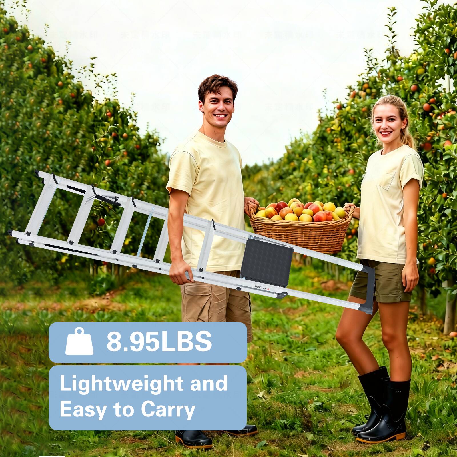 - 8.95LBS Lightweight and Easy to Carry