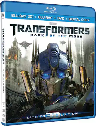 Front. Transformers: Dark of the Moon - BLU-RAY 3-D.