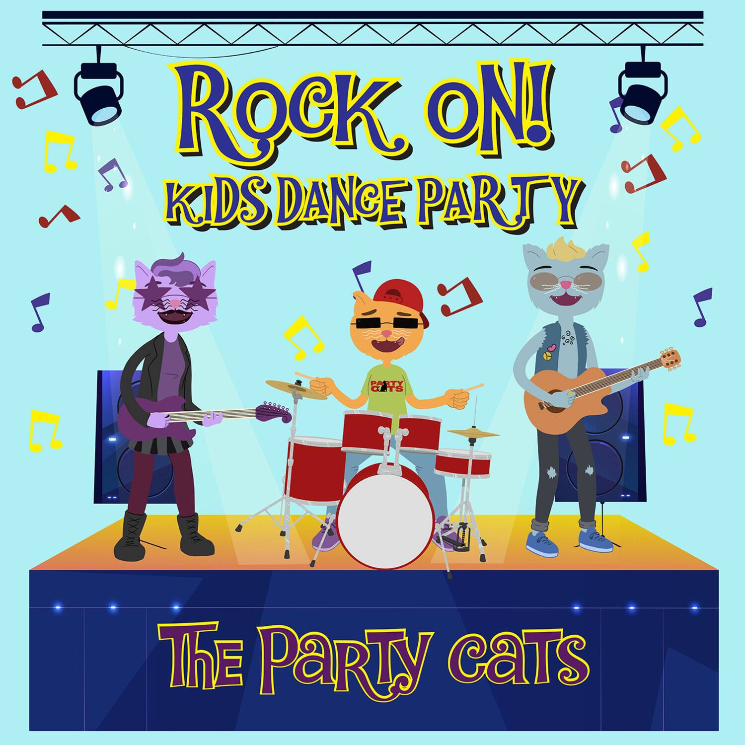 Rock On!  
Kids Dance Party  

The Party Cats