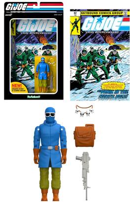 Super7 - G.I. Joe - ReAction+ Figures - Snake Eyes (Skybound Comic Box Set, Issue #2) - COLLECTIBLES - Multicolor
