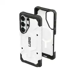 UAG - Samsung Galaxy S26 Ultra Case with Magnetic Charging, Traction Grip, Drop Protection, Rugged Protective Cover - White