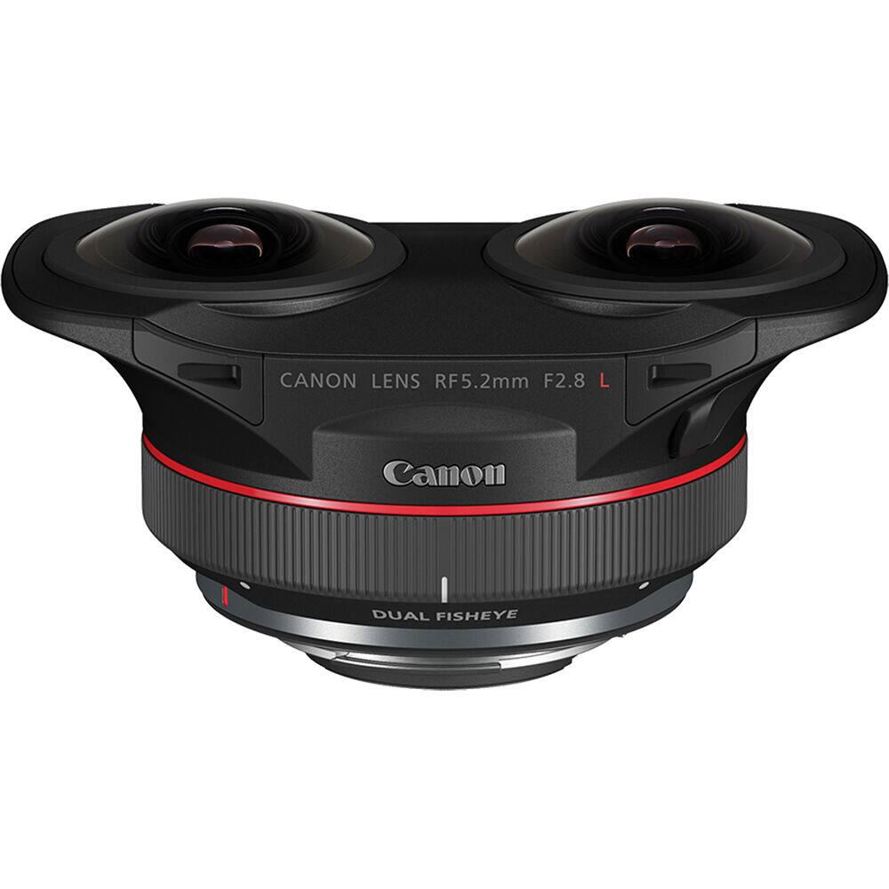 CANON LENS RF5.2mm F2.8 L  
Canon DUAL FISHEYE