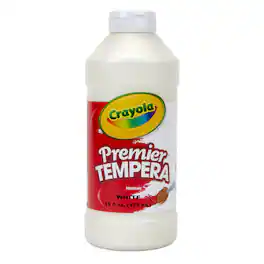 Crayola - Premier Tempera Paint 16 oz White