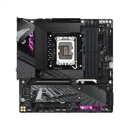 GIGABYTE - Z890M AORUS ELITE (Socket LGA 1851) Intel Z890 mATX DDR5 WIFI7 Motherboard - Black