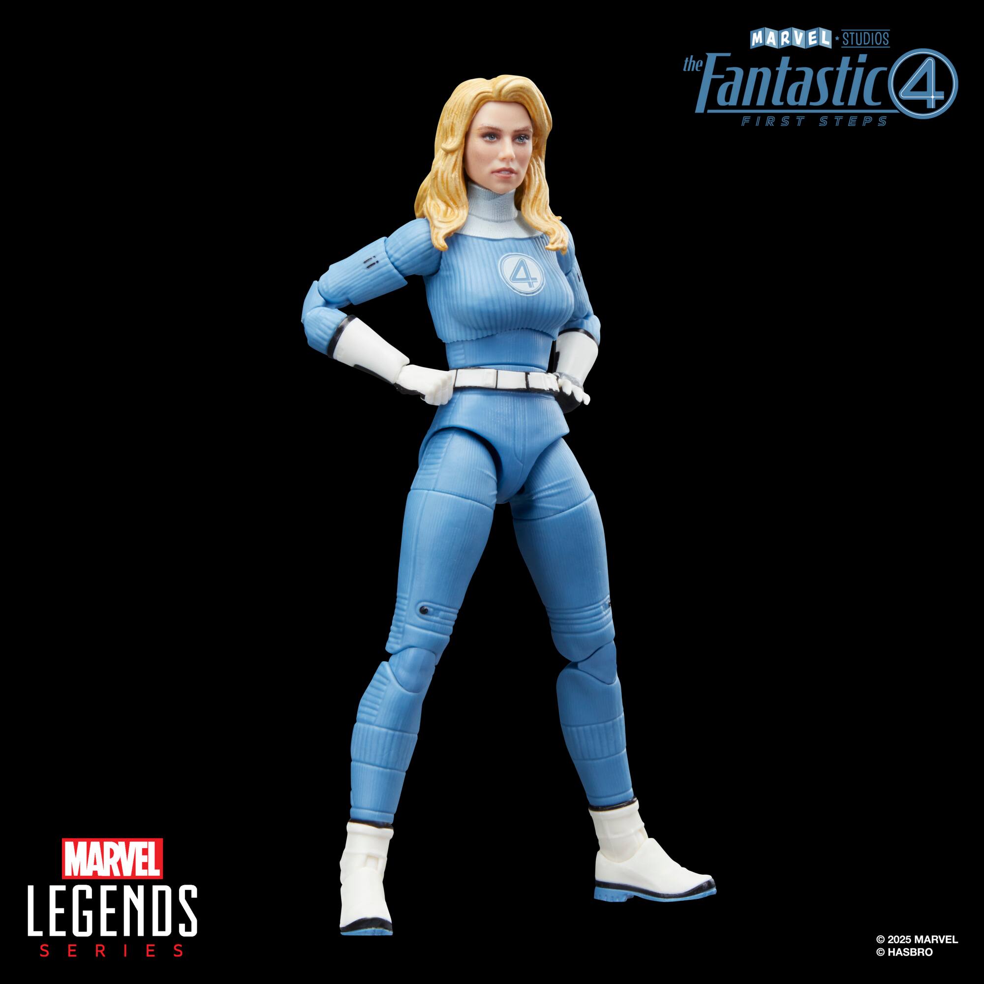 "The Fantastic Four First Steps 4 Marvel Legends Series C 2025 Hasbro."