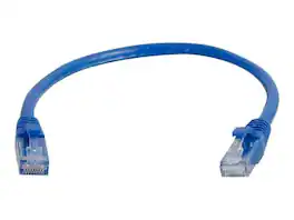 C2G - 27143 10 Feet Cat6 Ethernet Cable - Category 6 for Network Device - Snagless Unshielded (UTP) - Connector 1: RJ-4 - Blue