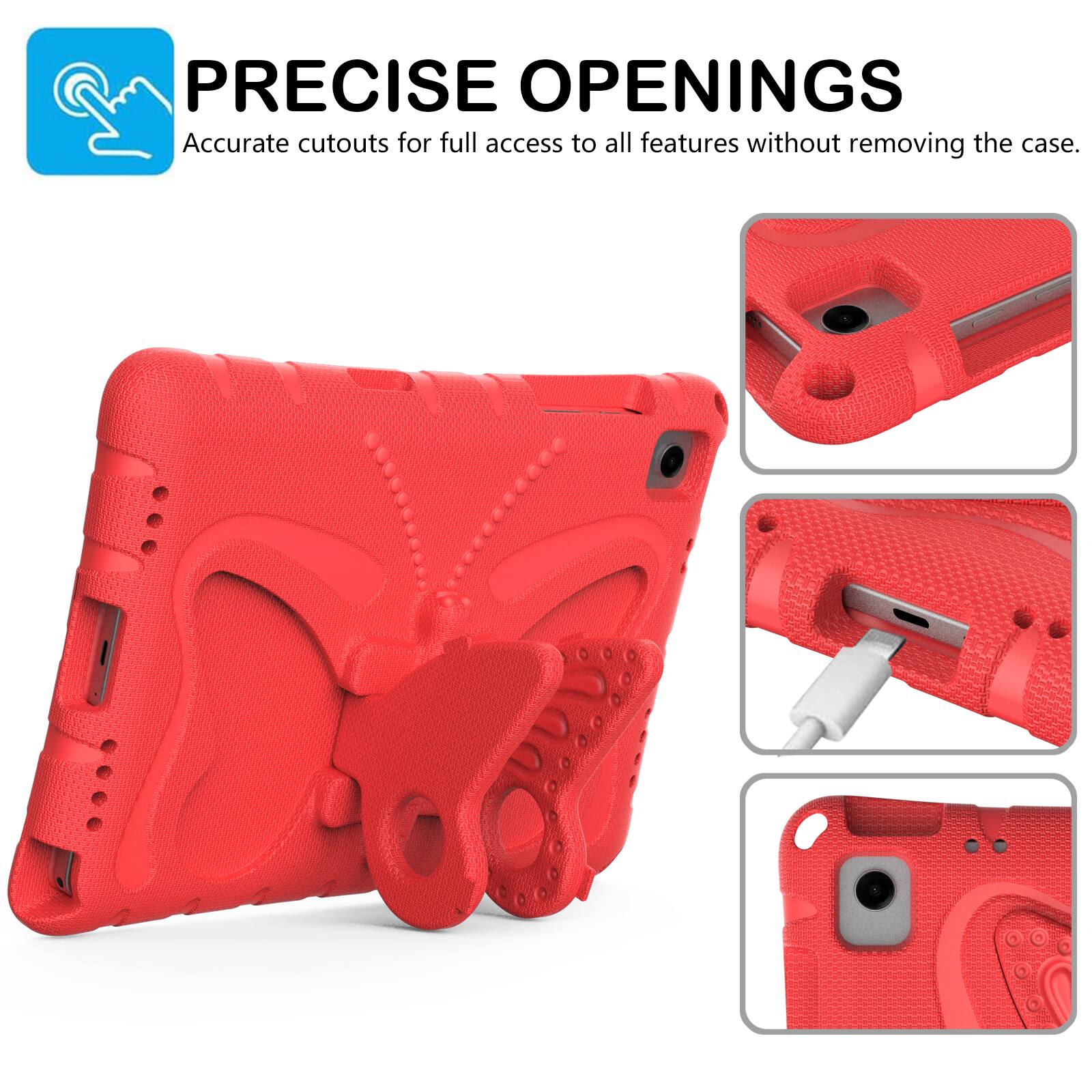 PRECISE OPENINGS  
Accurate cutouts for full access to all features without removing the case.