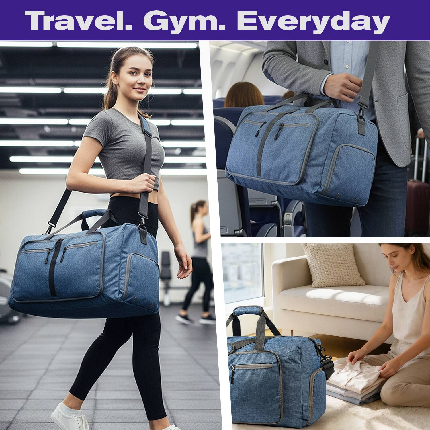 Travel. Gym. Everyday