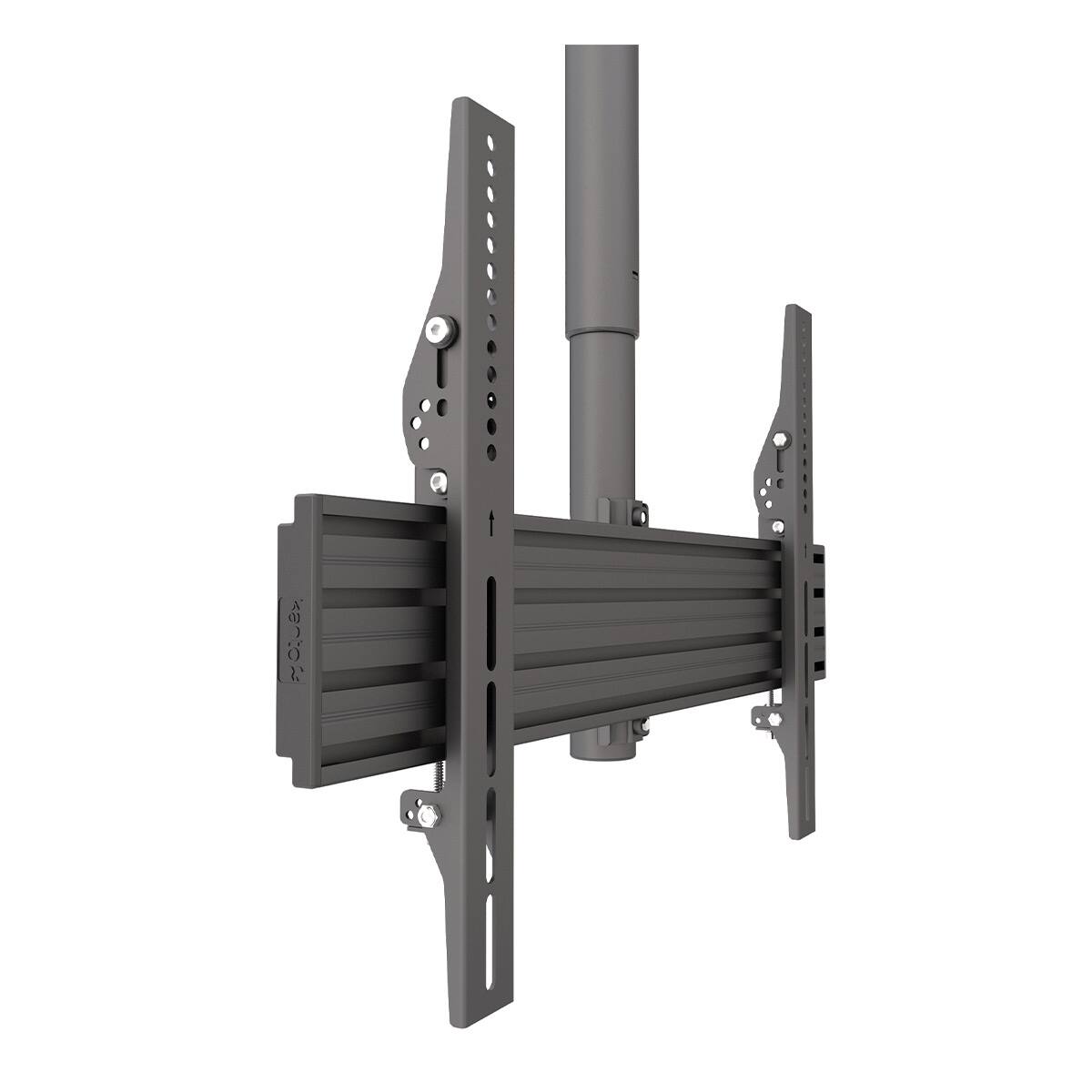Alt View 9. Kanto - Kanto CM600SG Stainless Steel Full-Motion Outdoor Ceiling Mount for 37" - 70" TVs - Black.