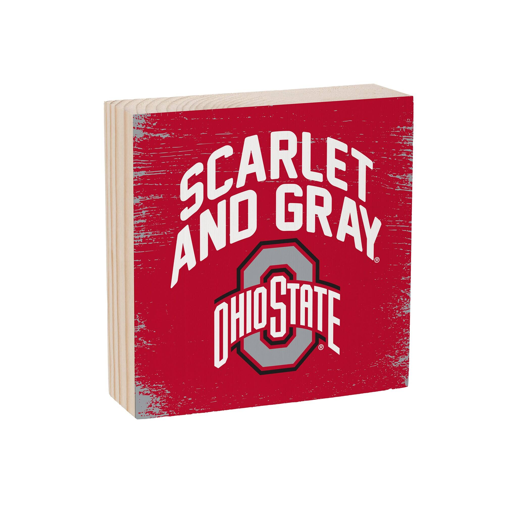 SCARLET AND GRAY  
OHIO STATE